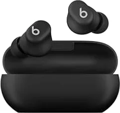 Beats Solo Buds - Wireless Bluetooth Earbuds | 18 Hours of Battery Life | Apple & Android Compatibility | Built-in Microphone - Matte Black