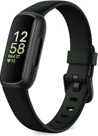 Google Fitbit Inspire 3 - Midnight Zen/Black - Small and Large Bands | Stress management, sleep tracking, 24/7 heart rate, 3-month Google Health Premium membership included, small and large bands