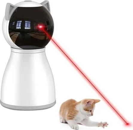 YVE LIFE Interactive Cat Toys Laser for Indoor Cats,Automatic Kitten Toys