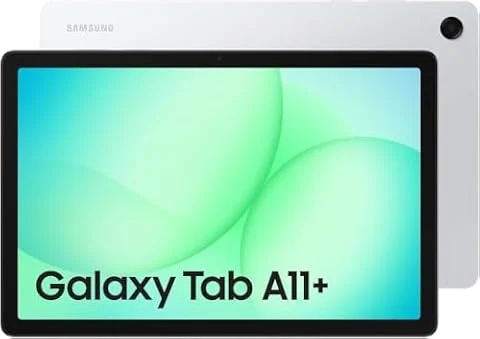 Samsung Galaxy Tab A11+ Plus 2026 (128GB, 6GB, Wi-Fi Only) 11.0" 90Hz Android 16 Tablet, All Day Battery, Octa-Core (4nm), 4-Speakers, International Model X230 | Fast Charge Cube Bundle | Gray