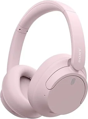 Sony WH-CH720N Wireless Noise Cancelling Over-Ear Headphones, Pink | Comfortable Lightweight Design, Dual Noise Sensor technology, Up to 35 Hrs Battery with Quick Charging, Multipoint Connection