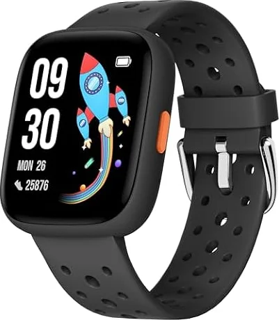 BIGGERFIVE Kids Smart Watch No Phone Needed, 1.8" Fitness Tracker Watch