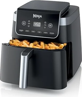 Ninja Air Fryer XL with MaxCrisp, 6.5 Qt, 6-in-1, Grey, AF181