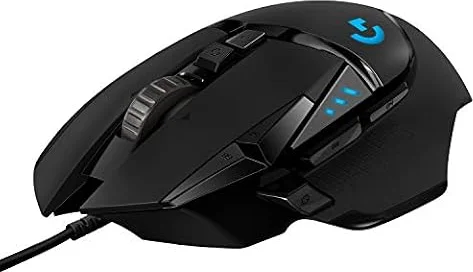 Logitech G502 Hero Wired Gaming Mouse - Black