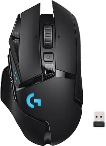 Logitech G502 Lightspeed Wireless Gaming Mouse - Black
