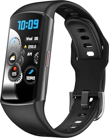 Fitness Tracker Watch with Heart Rate Blood Oxygen Blood Pressure Monitor Sleep Tracker