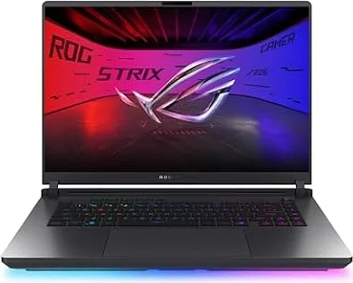 ASUS ROG Strix G16 (2026) Gaming Laptop, 16” ROG Nebula HDR 2.5K 240Hz/3ms, Intel Core Ultra 9 290HX Plus, NVIDIA GeForce RTX 5080, 32GB DDR5, 1TB PCIe Gen4 SSD, Wi-Fi 7, Win11 Home, G615LW-AB96