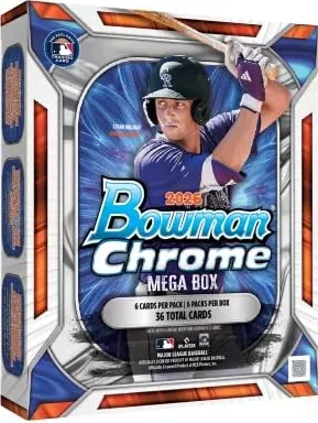 2026 Bowman Chrome MLB Mega Box | 2026 Release, Hobby Box, Baseball Cards , Topps Bowman Chrome