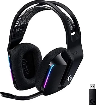 Logitech G733 Lightspeed Wireless Gaming Headset - Black