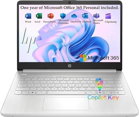 HP 2026 Essential Laptop, Intel Processor, 128GB Storage, Windows 11