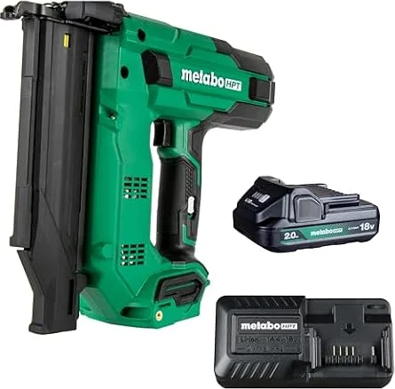Metabo HPT Brad Nailer, 18 Gauge Cordless, 18V Kit, NT1850DG