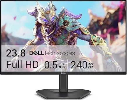 Dell 27 240Hz Gaming Monitor - SE2726HG - 27-inch FHD (1920x1080) Display, in-Plane Switching (IPS) Technology, AMD FreeSync Premium, TÜV 3-Star, 2X HDMI, DisplayPort 1.4, Tilt