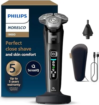 Philips Norelco i9000 Electric Shaver, Ink Black