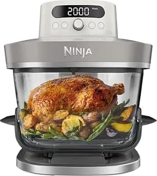 Ninja Crispi Pro Glass Air Fryer, 6-in-1, Bone, AS101LG