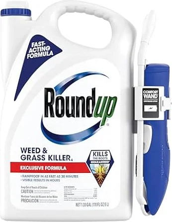Roundup Weed & Grass Killer4 with Comfort Wand, 1.33 gal.