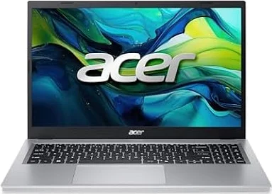 Acer Aspire Go 15 AI Ready Laptop | 15.6" FHD IPS Display | AMD Ryzen 3 30 Processor | AMD Radeon Graphics | 8GB LPDDR5 | 128GB PCIe SSD | Wi-Fi 6 | Windows 11 Home | AG15-21P-R42Z