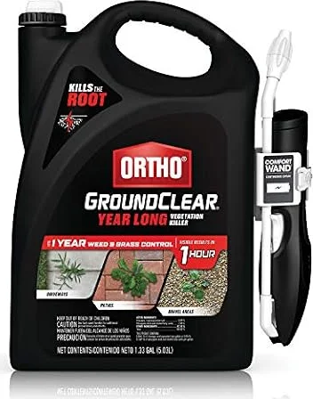 Ortho GroundClear Year Long Vegetation Killer with Comfort Wand, 1.33 gal.